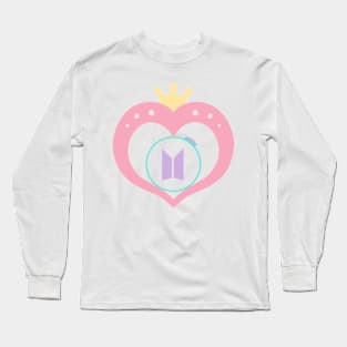 BTS magical girl charm pastel Long Sleeve T-Shirt